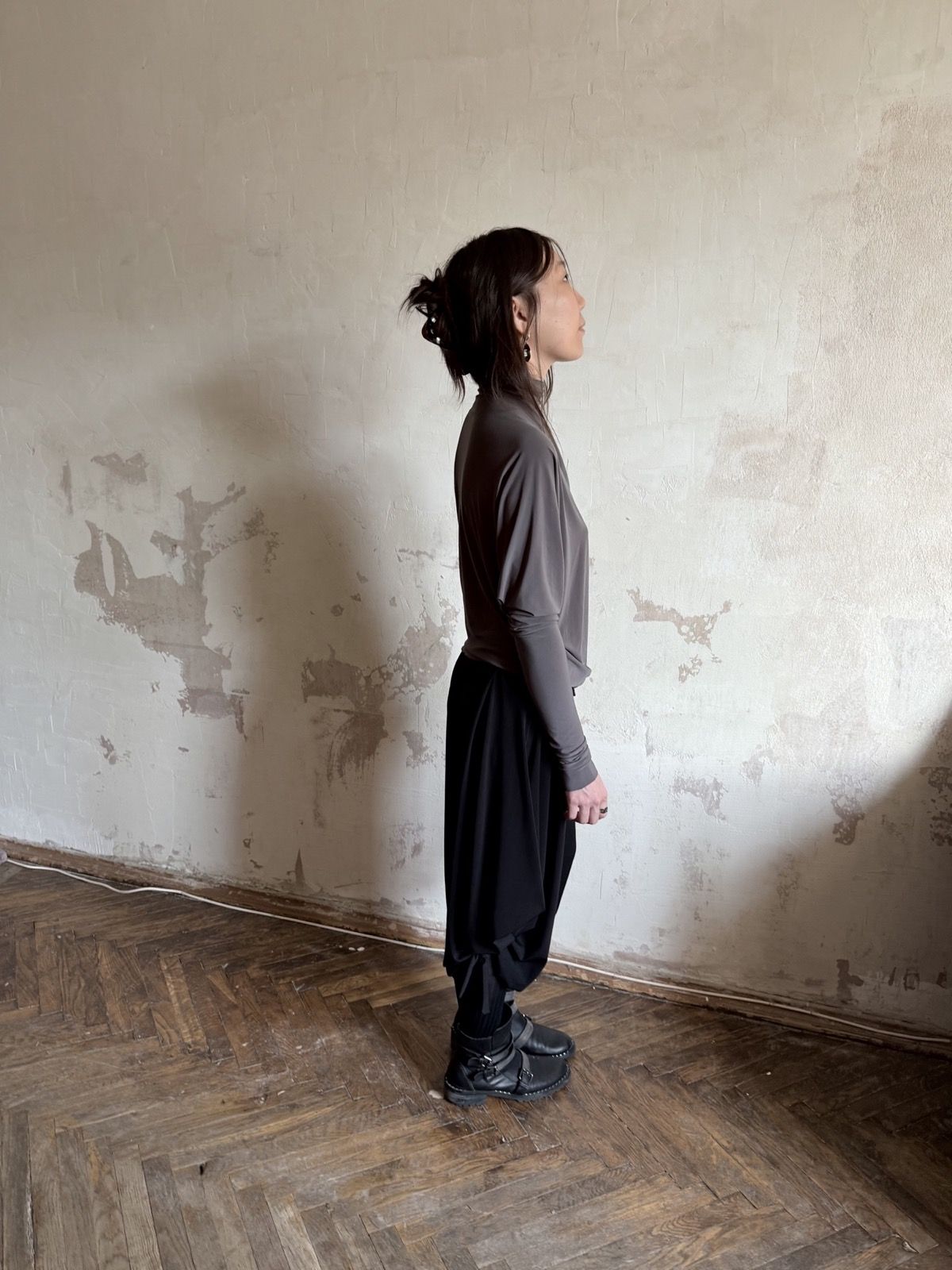 asymmetric long-sleeve «hg», 2 of 3